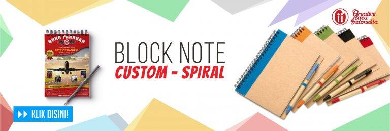 BLOCK NOTE SPIRAL & CUSTOM
